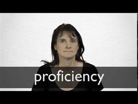 proficiency significado.